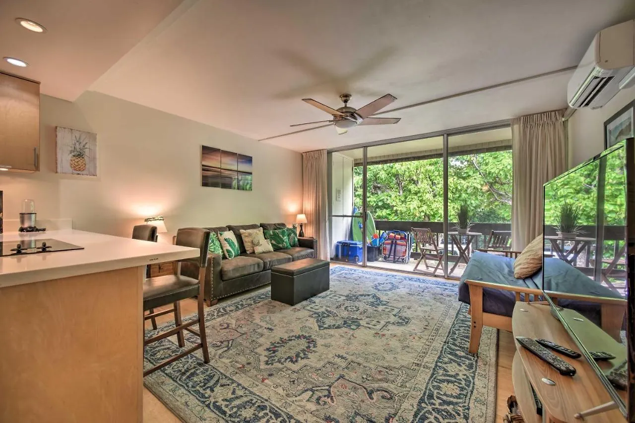 Comfy Tropical Condo With Pool - Walk To Beach! Kahana Apartment