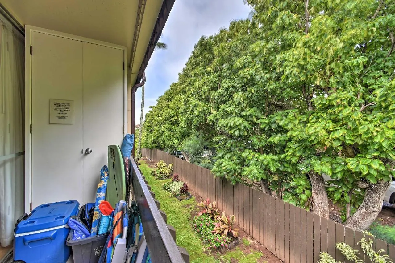 Comfy Tropical Condo With Pool - Walk To Beach! Kahana Apartment