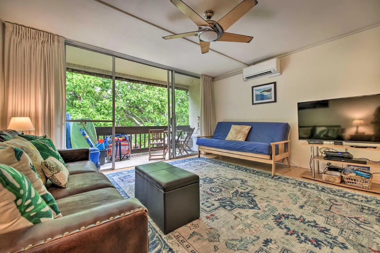 Apartment Comfy Tropical Condo With Pool - Walk To Beach! Kahana