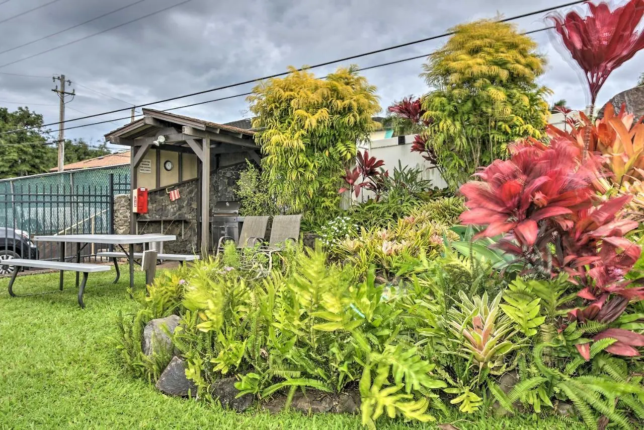 Comfy Tropical Condo With Pool - Walk To Beach! Kahana 0*,